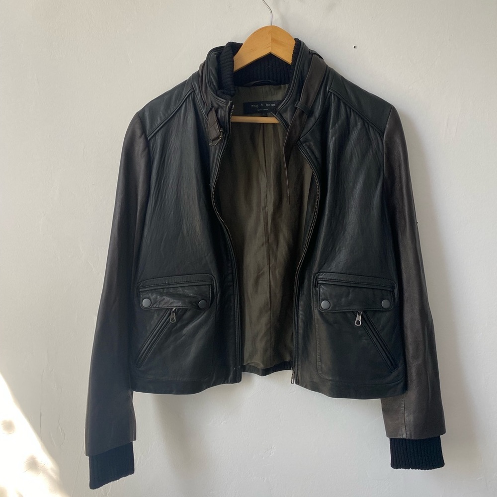 Rag and Bone leather jacket